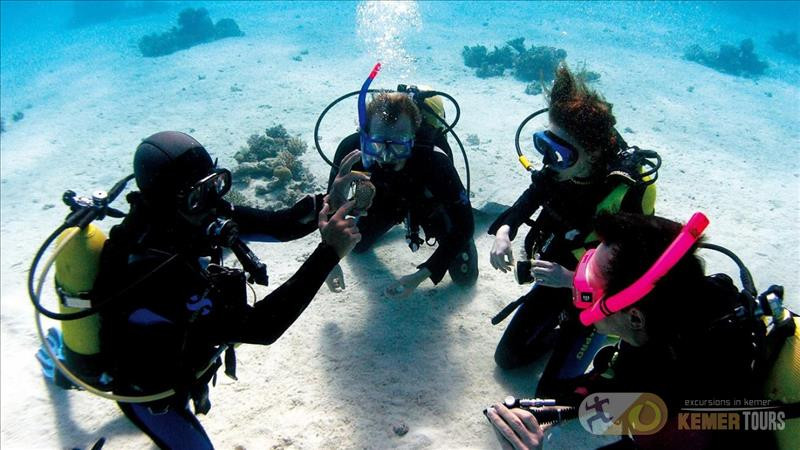 Diving in Kemer