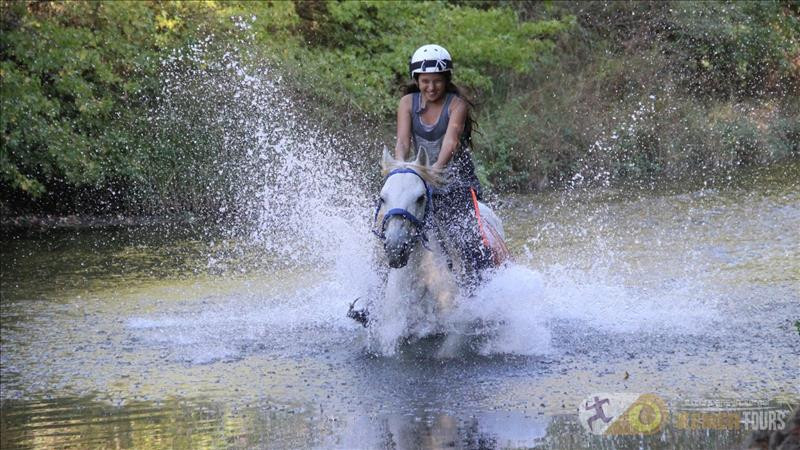 Walk on horse in Kemer