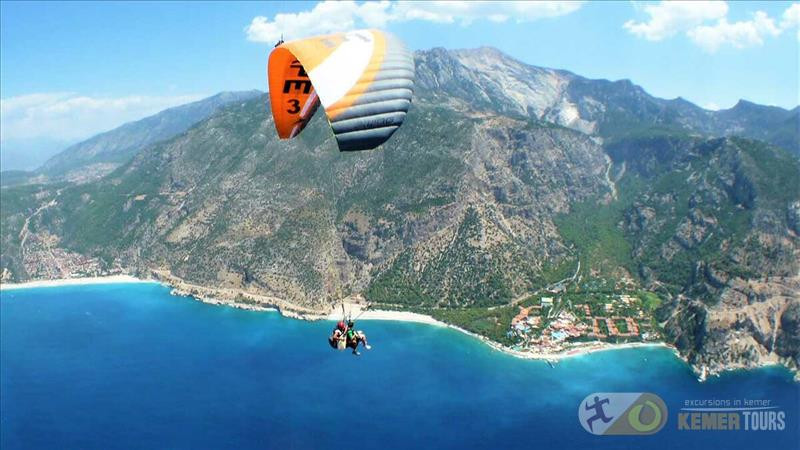 Paragliding from Kemer